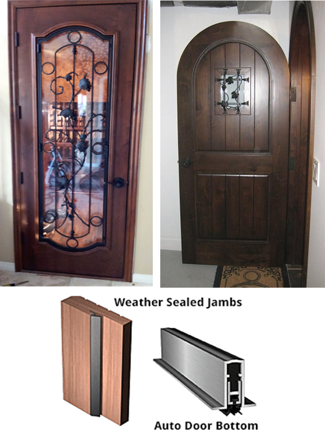 Sealing a Wine Cellar Choosing Quality Wine Cellar Doors